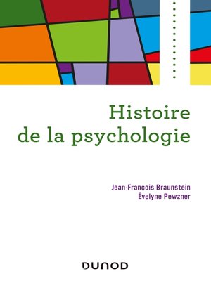 cover image of Histoire de la psychologie